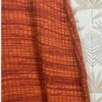 MINKPINK  Women's Knit Maxi Dress XL Orange Sleeveless Ribbed Cotton Fall Stretch Photo 5