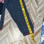 Vintage Ramie Cotton Blue Red Button Up Cardigan Sweater‎ Grannycore Grandma S Photo 5