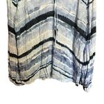 Bella Dahl Top Womens Large Multicolor Tie Dye Boho Print Scoop Neck Blouse Photo 4