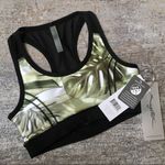 X By Gottex Mesh Contrast Green Sports Bra XS Photo 1