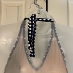 J.Crew Navy Blue & White Polka Dot Swimsuit 6 Photo 8