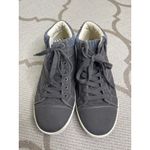 Taos Startup Graphite Distressed Canvas high top sneakers, size 9, MSRP $120 Gray Photo 1