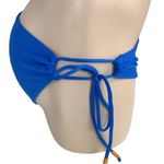 Tuti Brazilian Size Medium Blue Side Tie Bikini Bottom New Without Tags Photo 3