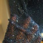 Jovani Vintage beaded silk off shoulder formal top Photo 3