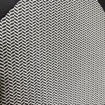 XOXO Black & White Geometric Long Sleeve Bodycon Mini Dress Size 4 Small Photo 3