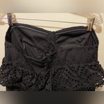 Topshop Black Broderie Anglaise Jumpsuit Sz 12 Photo 9