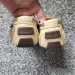 Marc Joseph  Cyprus Hill Gold Snakeskin Loafers Photo 3