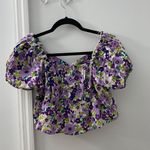 ZARA Purple Top Photo 2