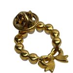 Penguin Family Brooch & Gold Wreath Pin With Faux Pearls A342 Photo 10