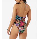 O'Neill  Reina Swimsuit Juniors Large NEW One Piece Tropical Santa Cruz Swim NWOT Photo 1