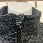 Under Armour Heather Black Sleeveless Athletic Mock Neck Layering Zip Vest-Med Photo 7