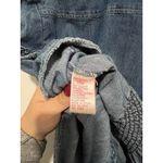 Dollhouse Denim Short Sleeve Button Up Shirt Women's Y2K Size Large Photo 5