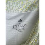 Adidas Womens Athletic Skort Size S Light Green & Yellow Abstract Print Photo 4