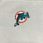 NFL  EUC Miami Dolphins Women's Cream and Teal Hoodie Photo 2