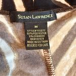 Susan Lawrence  Black and White Zebra Print Top Photo 10