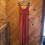 Urban Outfitters Out From Under Lily Lounge Burnt Orange button front Romper Photo 5