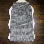 Vintage Perche Couture Black and White Tweed Midi Pencil Skirt Size 10 Photo 0