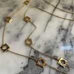 Kate Spade Hole Punch Spade Necklace Gold Photo 0