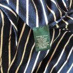 LAUREN JEANS Striped Blue & White Top Size XS Photo 7