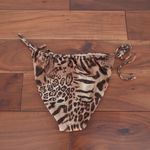 ASOS Design Leopard Animal Print Bikini Bottoms Size 12 Brown Photo 3