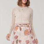 Spartina 449  Shelby Neutral Blush Lightweight Pullover Sweater Size Small Photo 1