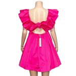 For Love & Lemons  Clementine Mini Dress, Fuchsia, Large Photo 8