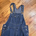 Gap Vintage  Denim Overalls Women's L Blue Carpenter Utility Adjustable Straps Photo 2
