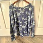 Urban Outfitters Out from under UO blue floral button up long sleeve cardigan top Photo 4