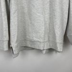 ANRABESS Oversized Sweatshirt Crewneck Long Sleeve Tunic Pullover Side Zipper M Gray Size M Photo 4
