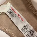 Free People FP Movement  Beige Tank Crop Top M/L Racerback Keyhole Athleisure Photo 6