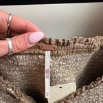 Free People  Women’s Brittnee Printed Crop Top Tropical Nut Sz Medium New Photo 4