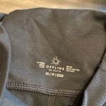 Aerie The Hugger High Rise Black Leggings Size XS Photo 3