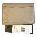 Marc Jacobs  “The Leather Card Case” – Cement (Unisex) NWT Photo 2