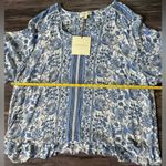 Cynthia Rowley Cynthia Rowley Boho Top Shirt Blouse Tunic Plus Sz 2X Floral NEW Photo 6