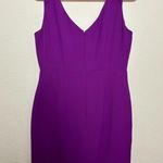 Antonio Melani  Violet Purple Sleeveless Bodycon Sheath Dress 10 Photo 7
