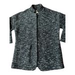 Anthropologie Elevenses Black Motif Minka one button pockets Jacket size medium Photo 14