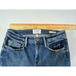 frame denim FRAME Jeans Womens 26 Fray‎ Split Hem Straight  Mid Rise Le Nouveau Stretch Boho Photo 4