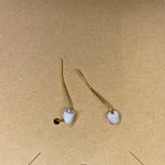 Christmas Holiday Candy Cane Dangle Earrings Photo 1