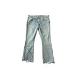 Citizens of Humanity  Emmanuelle Flare Jeans Light Wash Distressed Size‎ 33 Photo 2