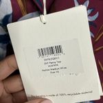 Diane Von Furstenberg NWT Diane‎ Von Furstenburg Penny Top Harlow Wine Size 16 Viscose/Silk Blend Photo 5