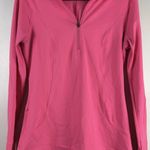 Victoria's Secret  VSX Sport Knockout Pink Long Sleeve Half Zip Athletic Jacket M Photo 0