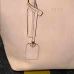 Kate Spade  Pink With Red interior Leather Tote Bag EUC Photo 4