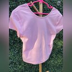 Edikted  Light Pink Bambi Open-Back T-Shirt Small Photo 4