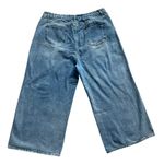 Cider Womens Happy Hour Jeans Plus Size 3XL Medium Wash 5 Pocket Wide Leg Photo 4