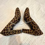 Merona new 7 1/2 animal print 3 1/2 inch heel faux suede pump 2677 Photo 6