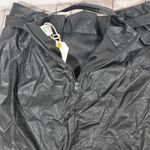 Love Riche  Belted Black Faux‎ Leather Mini Skirt L NWT Photo 2