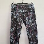Lululemon  All Sport Crop Leggings in Floral Sport Tranquil Blue Multi 6 Photo 2