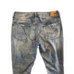 American Eagle  Tomgirl Jeans Womens 8 Distressed Boyfriend Fit Medium Wash Denim Photo 2