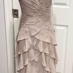 Jovani Champagne Formal Evening Photo 10