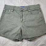 Nautica Denim Jean Shorts Womens Size 8 Mid Rise 100% Cotton Grey Photo 0
